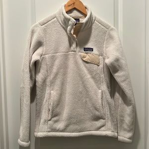 Patagonia Re-Tool Snap-T fleece cream Women’s Small